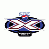 Pepsi X logo vector logo