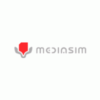 Mediasim logo vector logo