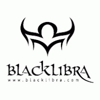 Blacklibra logo vector logo