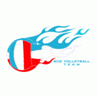 SCG Volleyball Team logo vector logo