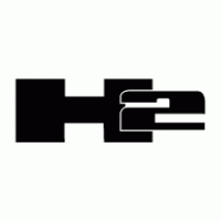 H2 logo vector logo