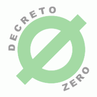 Decreto 0 logo vector logo