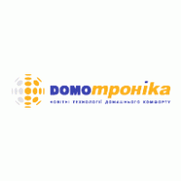 domotronika logo vector logo