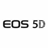 Canon EOS 5D logo vector logo