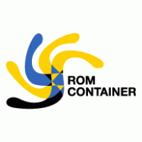 Rom Container logo vector logo