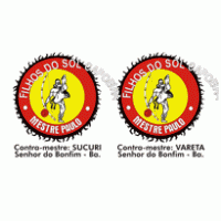 Capoeira Filhos do Sol logo vector logo