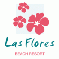 Las Flores Beach Resort logo vector logo
