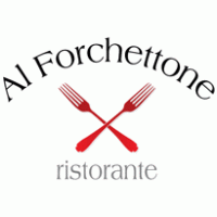 al forchettone logo vector logo