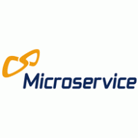 Microservice logo vector logo
