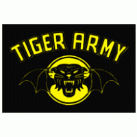tiger army logo vector logo