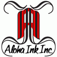 Aloha Ink, Inc. logo vector logo