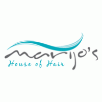 Marijo’s House of Hair logo vector logo