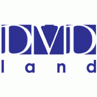 dvdland logo vector logo