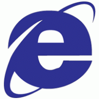 Internet Explorer logo vector logo