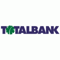 Total bank logo vector logo