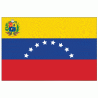 Bandera Oficial de la Republica Bolivariana de Venezuela logo vector logo
