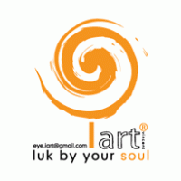 iart (eye art) logo vector logo