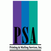 PSA Printing & Mailing logo vector logo