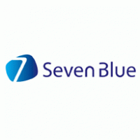 Seven Blue logo vector logo