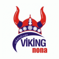Viking Nona logo vector logo