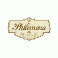 Philomena Bar e Restaurante logo vector logo
