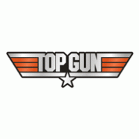 top gun logo vector logo