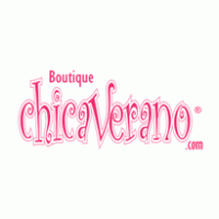 chicaverano logo vector logo