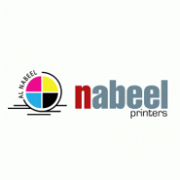 nabeel printing sharjah logo vector logo