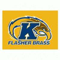 Kent State University Flasher Brass logo vector logo