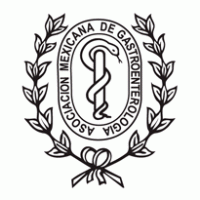 Asociación mexicana de gastroenterologia logo vector logo
