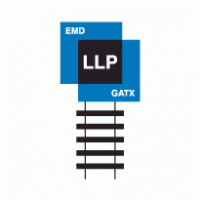 LLP GATX EMD logo vector logo