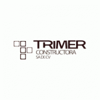 TRIMER Constructora logo vector logo