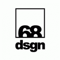 Sixtyeight design logo vector logo