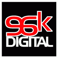 96K Digital logo vector logo