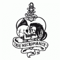 NECROROMANCE OLD SCHOOL logo vector logo