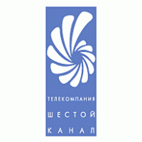 6 Channel logo vector logo