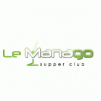 Le Manago Supper Club logo vector logo