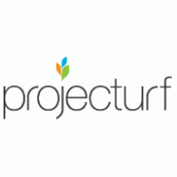 Projecturf logo vector logo