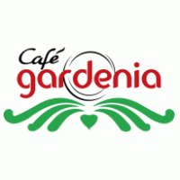 Cafe Gardenia logo vector logo