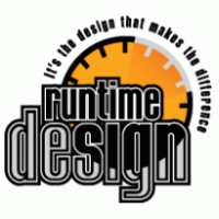 Runtime Design logo vector logo