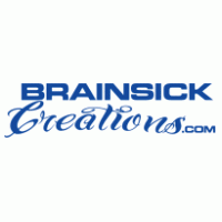 BrainSick Creations logo vector logo