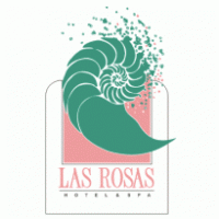 Hotel Las Rosas logo vector logo