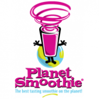 Planet Smoothie logo vector logo