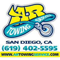AR Towing logo vector logo