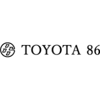 Toyota 86 logo vector logo