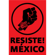 Resiste! Mexico logo vector logo