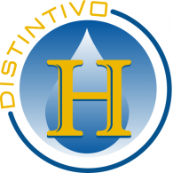 Distintivo H logo vector logo