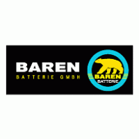 BAREN batteries GMBH logo vector logo