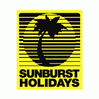 Sunburst Holidays logo vector logo