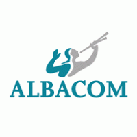 Albacom logo vector logo